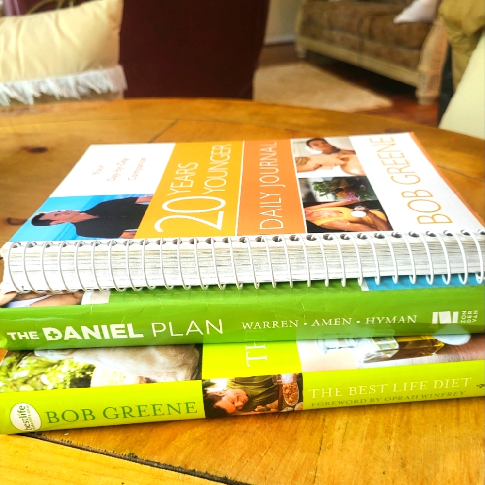 Bob Greene and The Daniel Plan Book Set Off 3